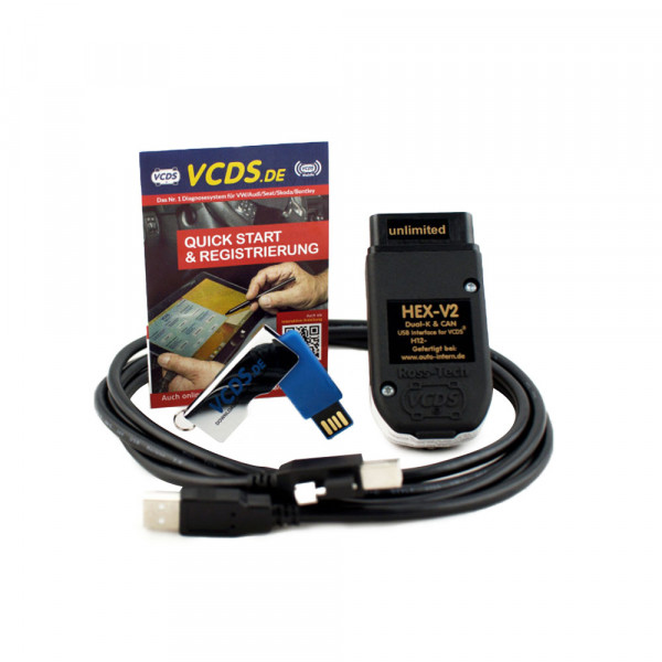 VCDS mit HEX-V2 im Set